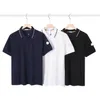 Playsuits Designer Mens Basic Business Polos T-shirt Fashion Fashion France Merk heren losse t-shirts geborduurde armbanden letter Badges Polo Shirt Shorts
