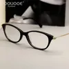 Sunglasses Frames Fashion Women's Eyeglasses Acetate Cat Glasses Frame Design Myopia Optics Lens Prescription Anti Reflective