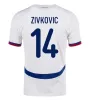 2024 2025 Maglie da calcio Serbia Sergej Tadic Jovic Lukic A.mitrovic Pavlovic Samardzic Kostic Milenkovic 24 25 Shirt Football Team Football 4xl