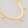 Colliers LOZOYA 925 SERPLAIS GOLD BEXELLS ROCK PUN Collier Chain de pun