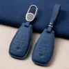 Luxury Genuine Leather Car Key Cover for Beijing Baic Senova X25 X35 X55 X65 D50 Shell Case Workmanship Like Silk