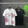 メンズプラスティーポロスヒップホップマッスルフィット湾曲ホワイトコットンカスタムプリントメンズメンズTシャツカジュアル数量トレンド特大S-3XL 45