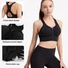 Tanks de chars féminins gilet push-up à l'épreuve des chocs plus taille Running Yoga Fitness Sports Bra Hollow Back Front Front pour femmes