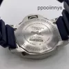 Orologi da polso di lusso PANEREI Cronografo meccanico Cronografo Paneraiss Luminors sommergibili 42 mm di orologio da uomo automatico grigio grigio pam00959