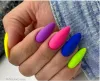 Kits 10/15 stcs fluorescerende gel nagellak Set 7 ml neon Vernis Semi Permanente Varnishes Manicure nagelgelkit afweekt UV -gellak