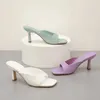 Chaussures habillées 2022 FEMMES Été 8,5 cm de haut talon