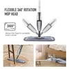 Magic Spray Mop Holzboden mit wiederverwendbaren Mikrofaser -Pads Grad Griff Home Windows Kitchen -Kehrer -Besen saubere Werkzeuge 240408