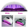 Stor nagelorkare DouBe Hands Använd69 LEDS UV -nagellampor för Gel Polish Curing Manicure Machine High Power Nail Art Equipment 240408