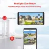 Cameras 4MP Outdoor WiFi Camera Duallens DualScreens PTZ Camera and Fixedpoint Camera Ai Human Auto Tracking AUDIO CAMHIPRO