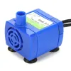 Voer USB -interface Uniek ontworpen blauwe pomp DRDC160 met LED Blue Light voor PET Automatische water Dispenser PET PET -benodigdheden