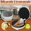 Appliances Electric Crispy Egg Roll Maker Omelet Sandwich Iron Crepe Baking Pan Waffle Pancake Oven DIY Ice Cream Cone Machine