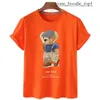 24 New Little Bear Tshirt Designer Trendy T Shirts Bear Shirt Mens Womens Polo T-Shirt Graphic Bear Man Disual Tshirt Luxury Short Sleeve Cloting 1406