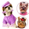 Vêtements pour chiens 20 / 30pcs coiffure arc animal de compagnie de toilettage des arcs colorés de forme en peluche