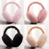 Zachte 6pcs Plush Warmer Ear Muffs Winter Warm Earmuffs voor vrouwen Men Men Mode Solid Color Ear Flap Muffs Flap