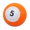 Favor de festas favorita a festa de 3 polegadas de 7 polegadas de bola de futebol inflável de 16 peças de bilhar futebol de bilhar para jogo de bola de bola de snookball dh94 dhva3