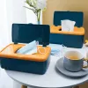 Bins Multifunctional Storage Box Creative Tissue Box Large Capacity Modern Dustproof Removable Mask Dispenser Holder For Home Office