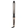 الحديد Ushow Professional Curling Iron Nano Titanium Black + Gold Hair Curler مع عرض درجة الحرارة الرقمية LED