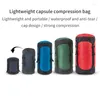 Opbergtassen 40D Outdoor camping slaapzak Organisator Lichtgewicht Compressie Travel kleding Zondjesdragen