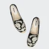 Повседневная обувь Dzym Spring Cotton Frhiseman Floral вышитый Lofers Женщины Canvas Espadrilles Paris Garden Clate