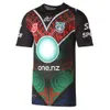 Men Jersey 2023nrl Maru Shark Warrior Melbourne Rabbit Seahawk Native Edition Short Sleeve Top Rugby Clothing