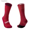 Men's Socks Gvention Q -Cycling Team SocksプロスポーツランニングバスケットボールマルチカラーYQ240423に適した高品質