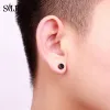 Küpe Punk Güçlü Mıknatıs Manyetik Kulak Sapı Delmeyen Küpe Sahte Küpeler Kulak Deliği Yok Erkek Kadın Aksesuarları Takı