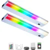SMART LED under skåpbelysning Hardwired Kit - Justerbar vit RGB Dimble Lights for Kitchen, Alexa Google App Control, fjärrkontrollen