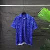 Designer-Shirt Herren-Knopf-Down-Hemd gedrucktes Bowling-Hemd Hawaiian Flower Casual Silk Shirt Herren Schlankes kurzarm Kleid Hawaiian T-Shirt A5