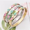 Bedelarmbanden Bangle Designer Designer Roestvrije Imbue Diamond T -vorm Locks Bracelet For Men Women Fashion Jewelry Rose Gold Sier Love Party OTTP7