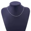Colliers Simple Copper Bead Chain Choker Collier court pour femmes Collier Kpop Bijoux pour femmes Collier en gros de perles