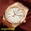 AP Wrist Watch Mens Mens Royal Oak Offshore Machinerie automatique 18K Rose Gold Date Display Watch avec diamètre 39mm 15300or.OO.D088CR.02