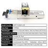 Gigabit SC BIDI SFP -Modul 3/10/20/40/100 km 1000 Mbit/s Mini GBIC Fiber -Transceiver -Kompatible Mikrotik, Cisco, TPLink Switch