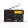 Radio SIHUADON XHDATA D808 Portable Radio AM FM Stereo/SW/MW/LW SSB AIR RDS Digital Radio Speaker with LCD Display Alarm Clock Radio