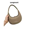 Songmont Bag Bucket Luna Designer Underarm Hobo Shoulder Luxury Large Totes Half Moon Leather Purse Mini Clutch Shopping Basket CrossBody Song Handbag fashion