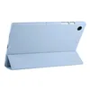 Tablet PC -fall Väskor Fall för Galaxy Tab A9 Case Coque Pu Leaher Soft Silicone Back Fold Stand Cover för Funna Galaxy Tab A9 A 9 A9 Plus Case