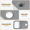 Bins Aufbewahrungsbox mit Schieberdeckel für Waschmittelbehälter Bad Waschkapsel Duft Perlen Organizer Boxen mit 250 ml Tasse