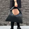 Bottegs Single Large Underarm Hop Totes Wrist Designer Bag Women Purse Shoulder Bags New Hand-held Leather Woven Venets Lace Large Handbags Capacity Soft IYNX