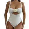 Costumi da bagno femminile 11ue femminili da bagno a colori solidi due pezzi costume da bagno da bagno 1 pezzo da bagno 3d