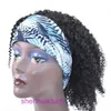 Wig hot selling headscarf wig with full mechanism headgear human hair