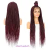 Front de tresse de lacets Femme NOUVEAU produit Middle Split Split Long Hair Synthetic Fibre Bandband B3AT