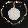 Högkvalitativ designer halsband varumärke brev hänge kedja 18k guld koppar kristall halsband choker för män kvinnor bröllop juveler tillbehör gåvor