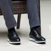 ドレスシューズsapatos sociais masculino zapatos para hombres de cuero chaussure homme mens