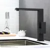 Küchenarmaturen alle Kupferzubehör schwenkt kalte Spüle Waschbecken Minimalistische Plattierung Design Einloch Griff Taps