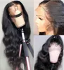 Perruques de cheveux humains Lace Front Perruques de cheveux humains 134 Perruque de fermeture en dentelle Brésilien Wig Body Wig pour femmes noires modernes