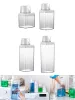 JARS Airtight Laundry Deltergent Dispenser Powder Storage Box Clear Washing Powder Liquid Container with Lids Jar 700/1500/1900ml