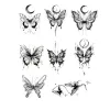 Tattoos Butterfly Pattern Herbal DisposableTattoo Sticker Waterproof Women's Durable Fashion Stickers Covering Scars Simulated Tattoo