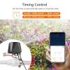 Contrôle Tuya WiFi Smart Water Vae Gas Vae Timing Control Garden Smart Robinet pour le support de l'eau Alexa Google Assistant SmartLife App
