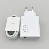 Chargers Originale Xiaomi 67W Turbo Caricatore veloce Plug eu Cavo di tipo C per Mi 11 Pro Mix Fold Poco X3 GT X4 Pro 5G Redmi Nota 11 Pro