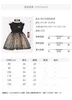 Robes de fille Darling Robe 2024 Version coréenne printemps et automne de Pompon Air Star Gauze Princess