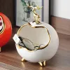 Корзины Creative Light Luxury Golden Deer, коробка для хранения ключей, дисплей шкафа для обуви в дверь